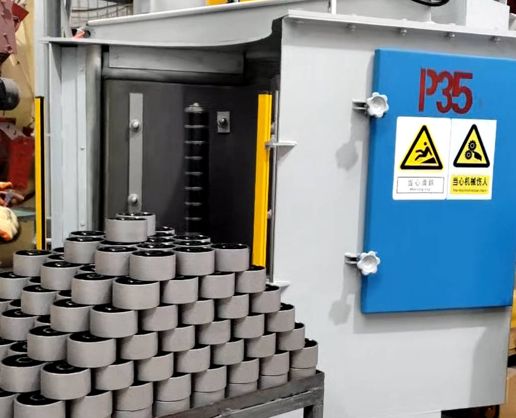 Rotary Table Shot Blasting Machine - Custom Metal Surface Treatment Equipment by Jinwo Machinery