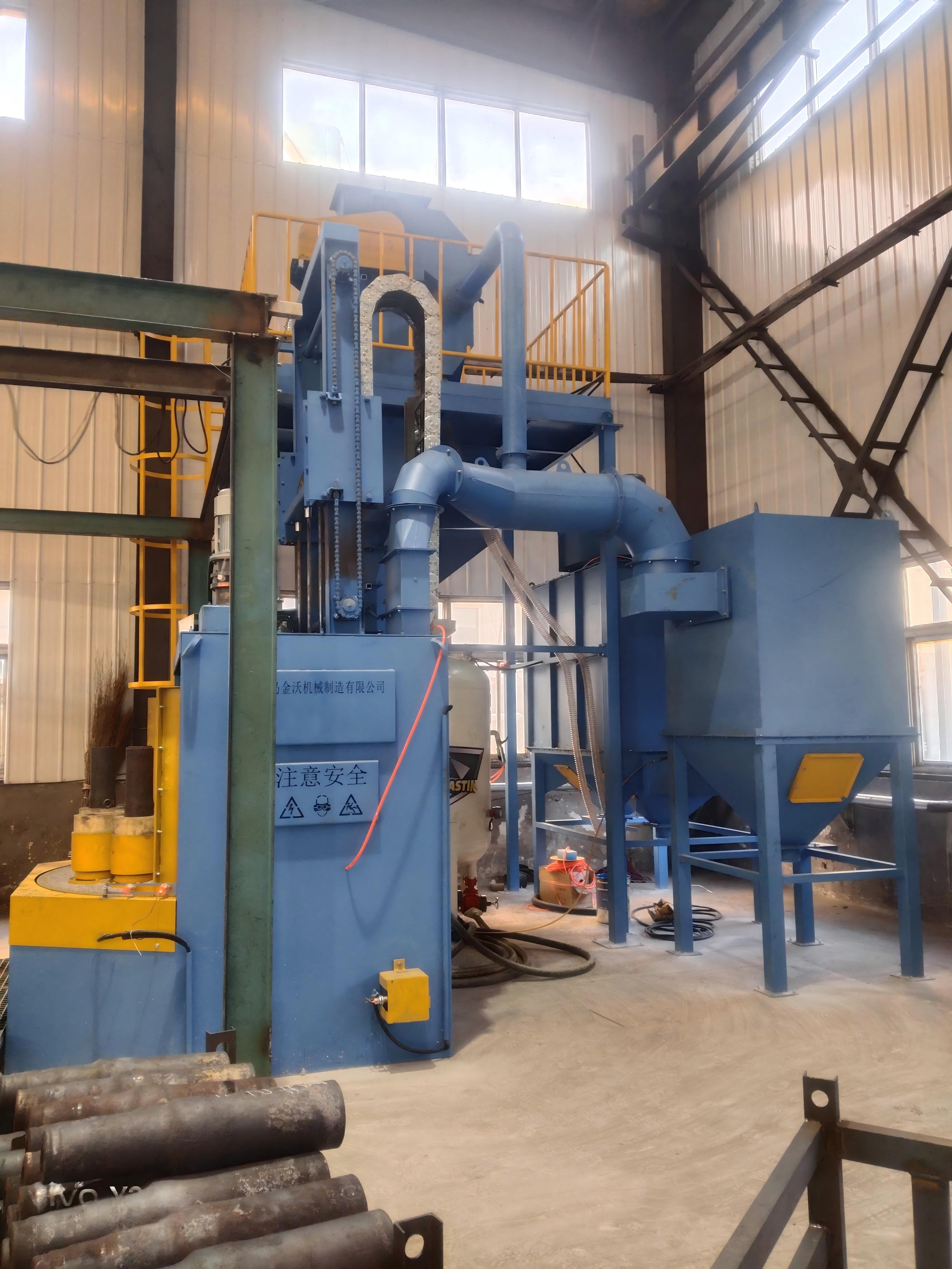 Artillery Shell Case Sand Blasting Machine Showcase and Applications