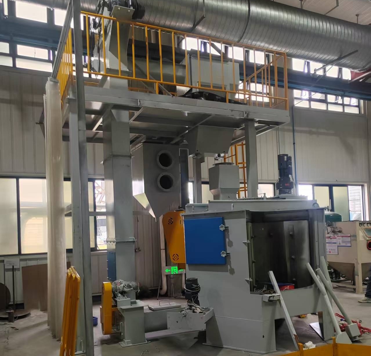 Custom Rotary Table Shot Blasting Equipment Details Rotary Table Shot Blasting Machine Showcase and Applications