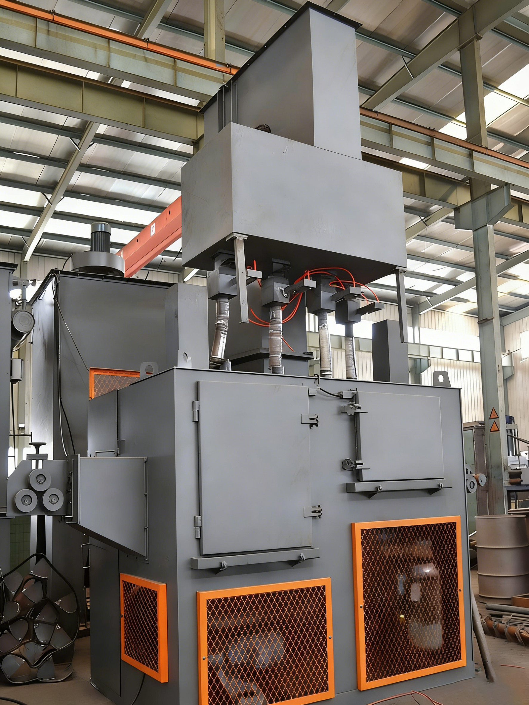 Wire Rod Shot Blasting Machine Showcase and Applications